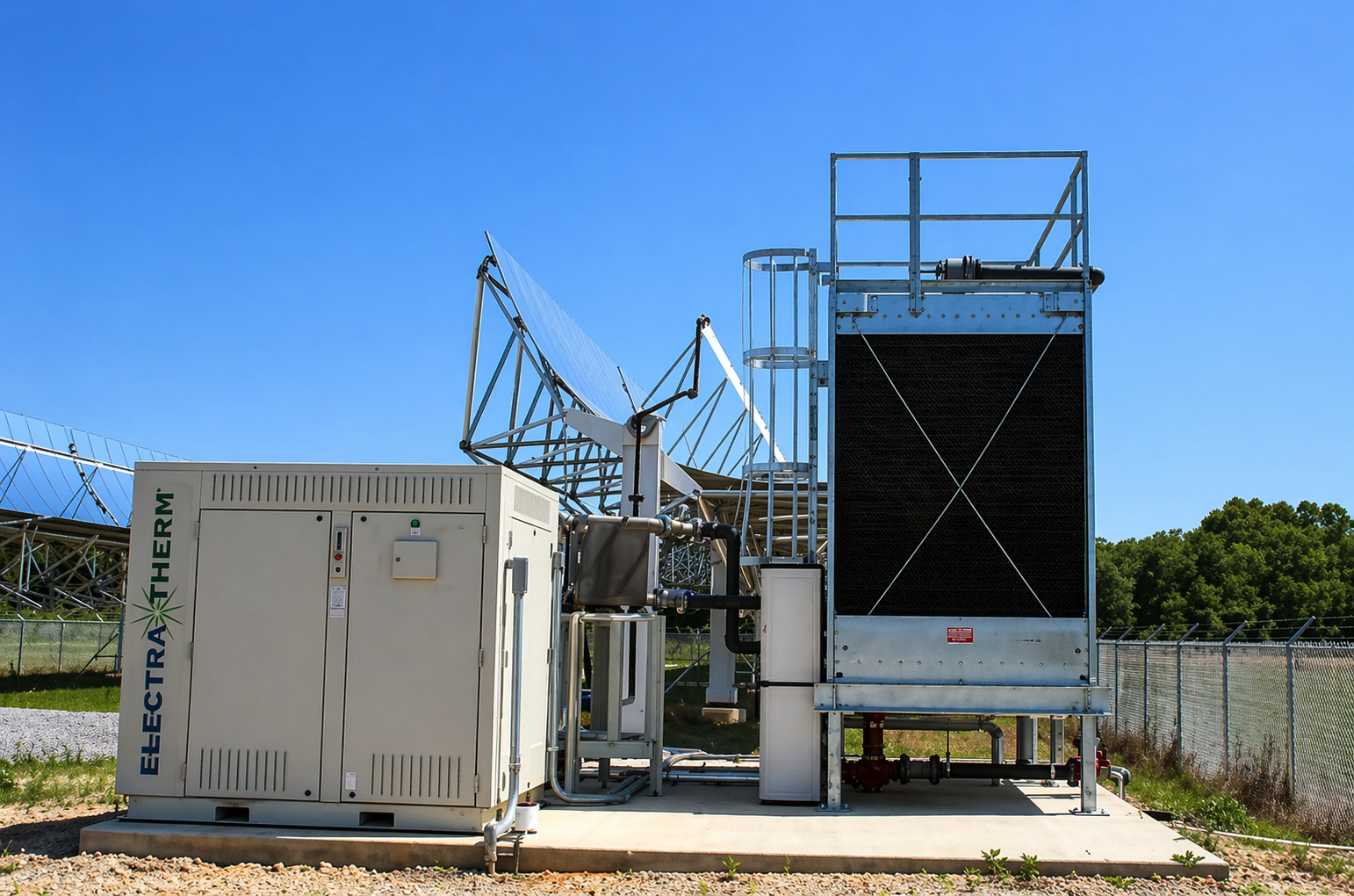 ElectraTherm Electrical Power Generator System from Solar-thermal